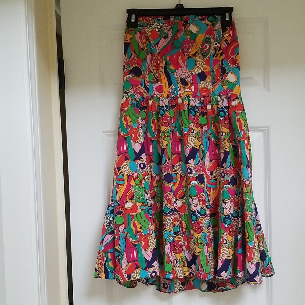 Lilly Pulitzer Silk Bling My Chimes Angie Dress Size 6 - Picture 15 of 15